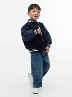 Kids' Tommy 1985 Logo Wide Leg Jean — Blue 2