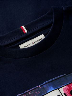 Детские футболки Tommy Hilfiger Kids' Hilfiger Flag Graphic T-Shirt — фото 6
