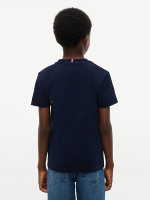 Детские футболки Tommy Hilfiger Kids' Hilfiger Flag Graphic T-Shirt — фото 4