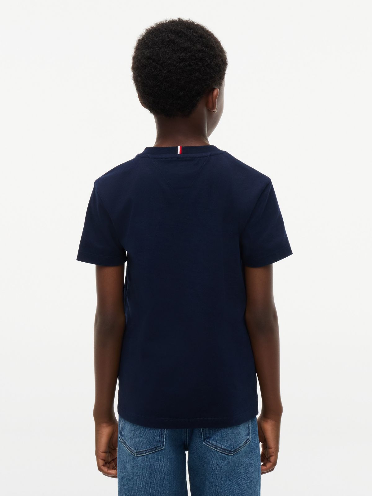 Kids' Hilfiger Flag Graphic T-Shirt — Blue
