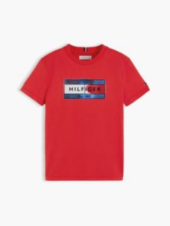 Kids' Hilfiger Flag Graphic T-Shirt — Red Glare 5