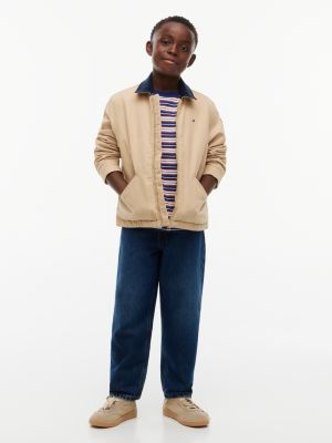 Tommy Hilfiger Boys' Kids' Barrel Jean - Dark Wash - 6