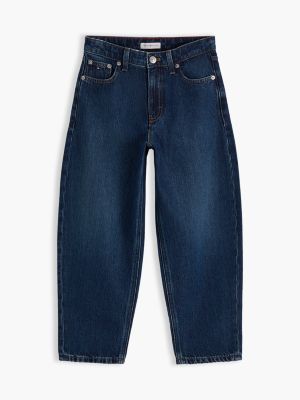 Детские джинсы Tommy Hilfiger Barrel, цвет: Тёмная варка — фото 5