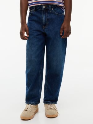 Kids' Barrel Jean, Dark Wash