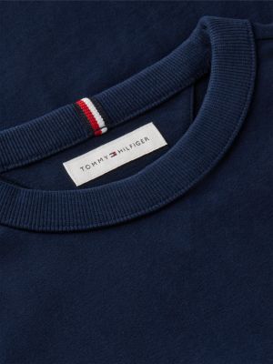 Детская футболка Tommy Hilfiger Workwear Logo, цвет: Тёмно-синий — фото 6