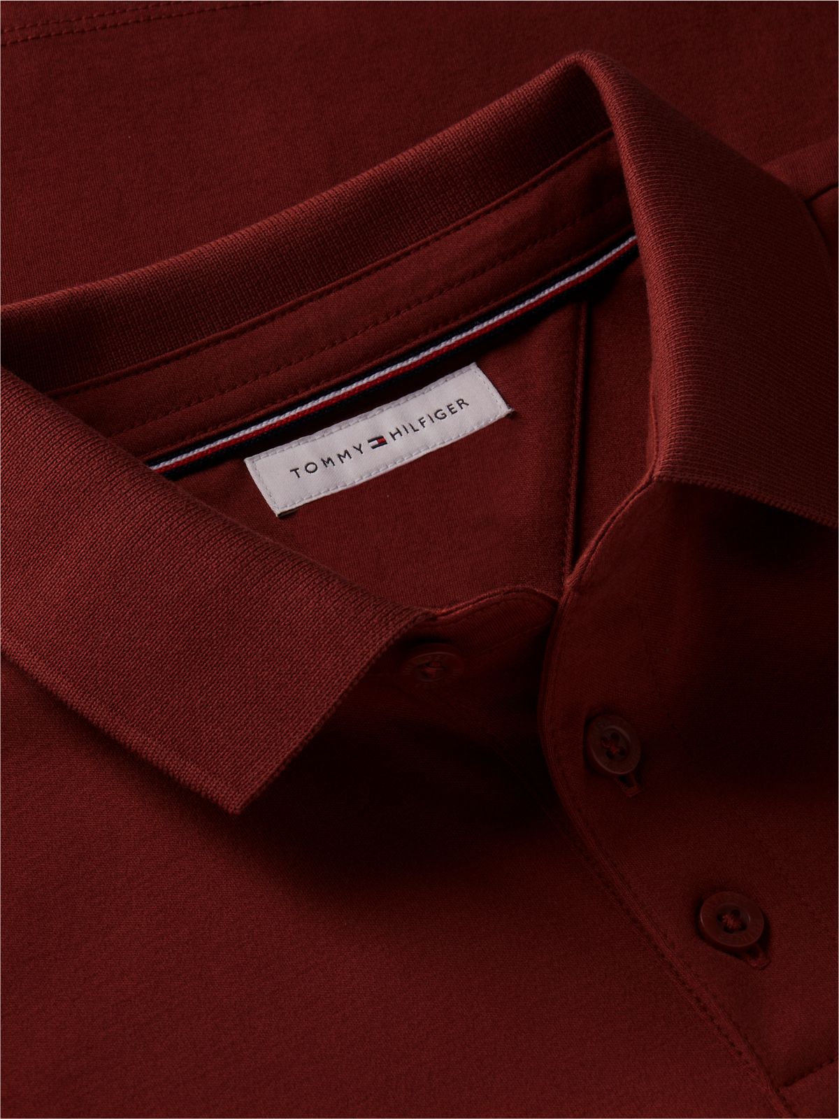 Kids' Shield Badge Logo Polo — Deep Sienna