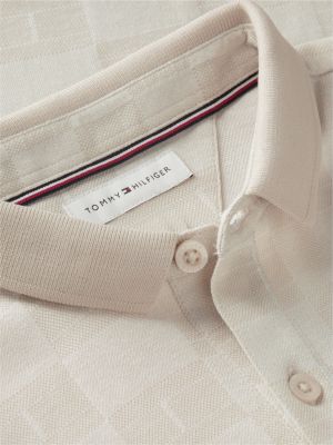 Детские топы Tommy Hilfiger Kids' Allover Jacquard Flag Logo Polo — фото 6
