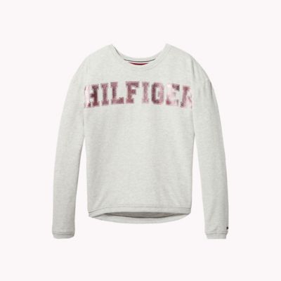 tommy hilfiger icon sweatshirt grey