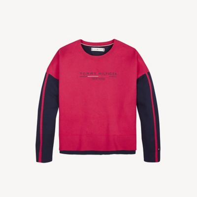 tommy hilfiger colorblock sweater