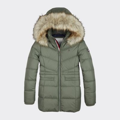 tommy hilfiger recycled polyester down jacket