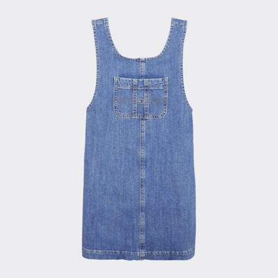 tommy hilfiger denim overall dress