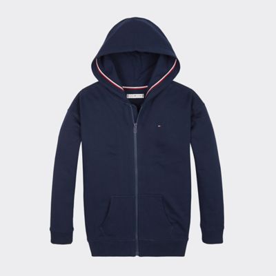 tommy hilfiger sweater zip up