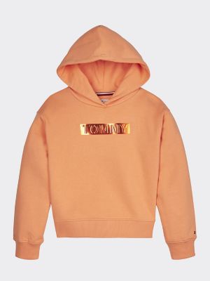 peach tommy hilfiger sweatshirt