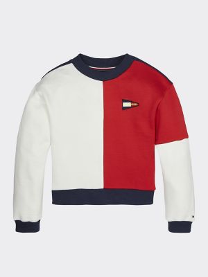 tommy colorblock sweatshirt