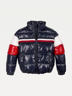 tommy hilfiger shiny coat