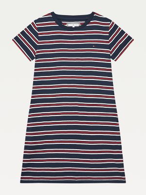 TH Kids Stripe Ribbed Dress | Tommy Hilfiger