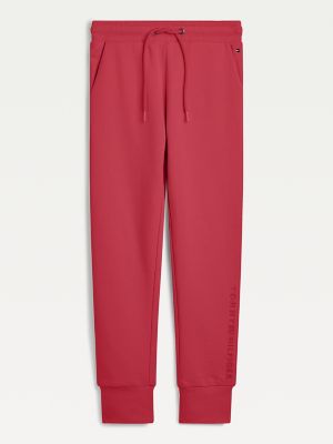 Tommy hilfiger red discount sweatpants