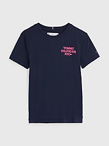 Tommy Hilfiger Girls Basic Cn Knit L/S Camiseta para Niñas 