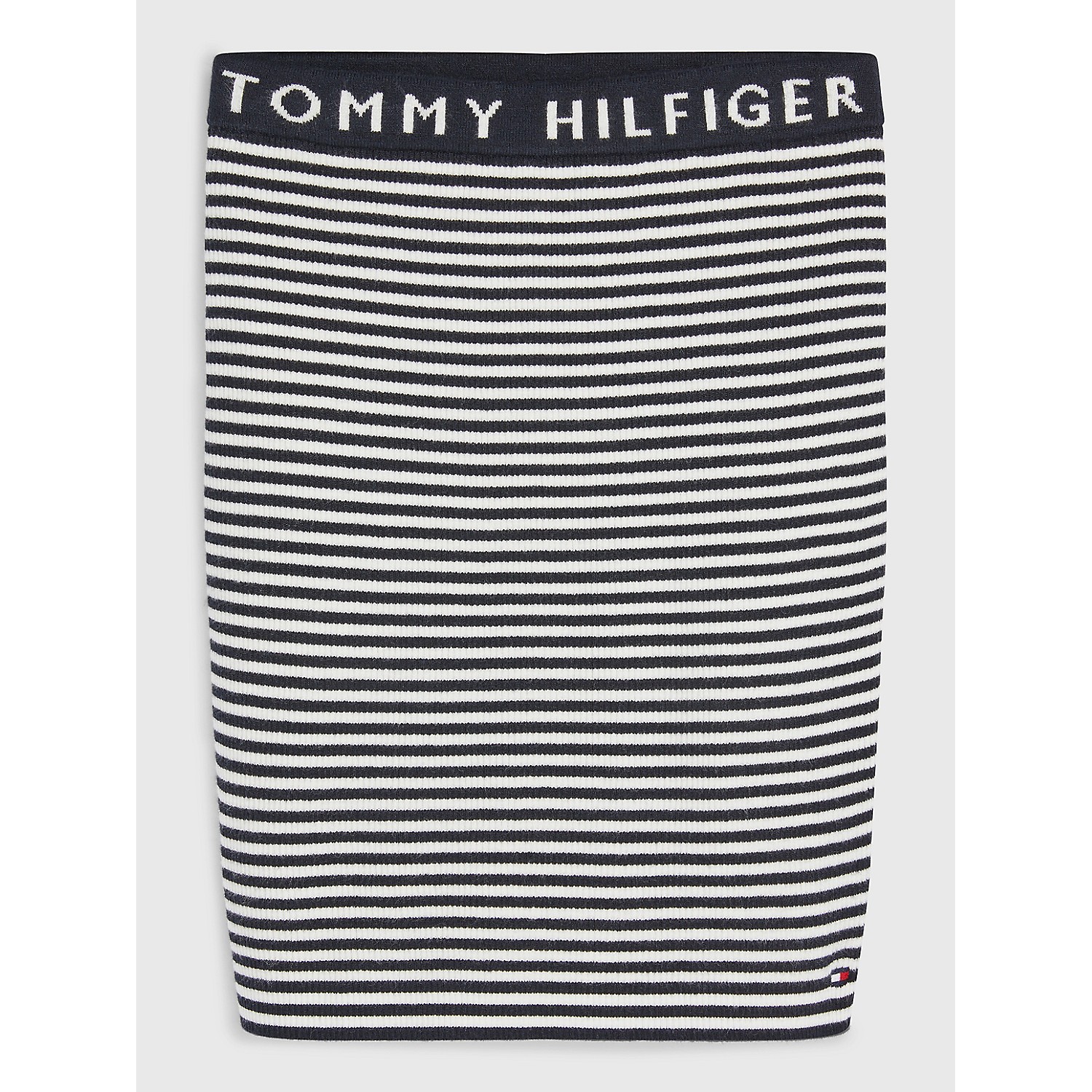 TOMMY HILFIGER Kids Stripe Ribbed Skirt