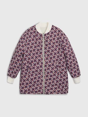 Oversized Monogram Teddy Bomber Jacket - Ready-to-Wear