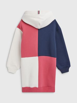 Tommy hilfiger shop colorblock hoodie dress