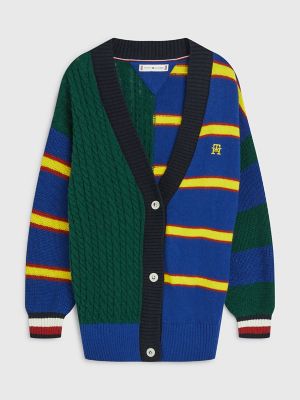 Kids TH Monogram Varsity Cardigan Tommy Hilfiger USA