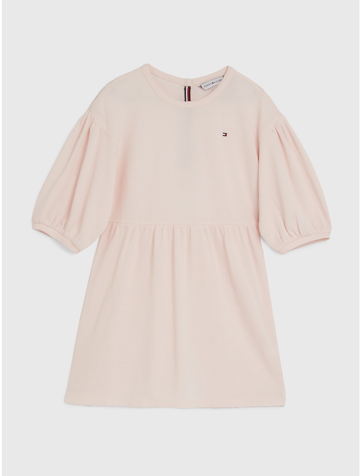 Tommy Hilfiger Girls' Kids' Puff Sleeve Dress - Pink - 12