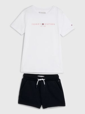 Tommy hilfiger t 2025 shirt and shorts set