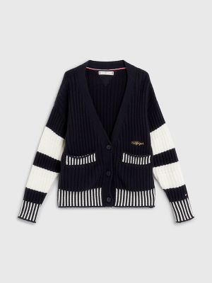 Tommy hilfiger 2024 navy cardigan