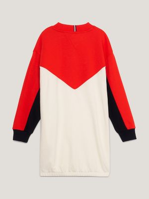 Tommy hilfiger hotsell colorblock hoodie dress