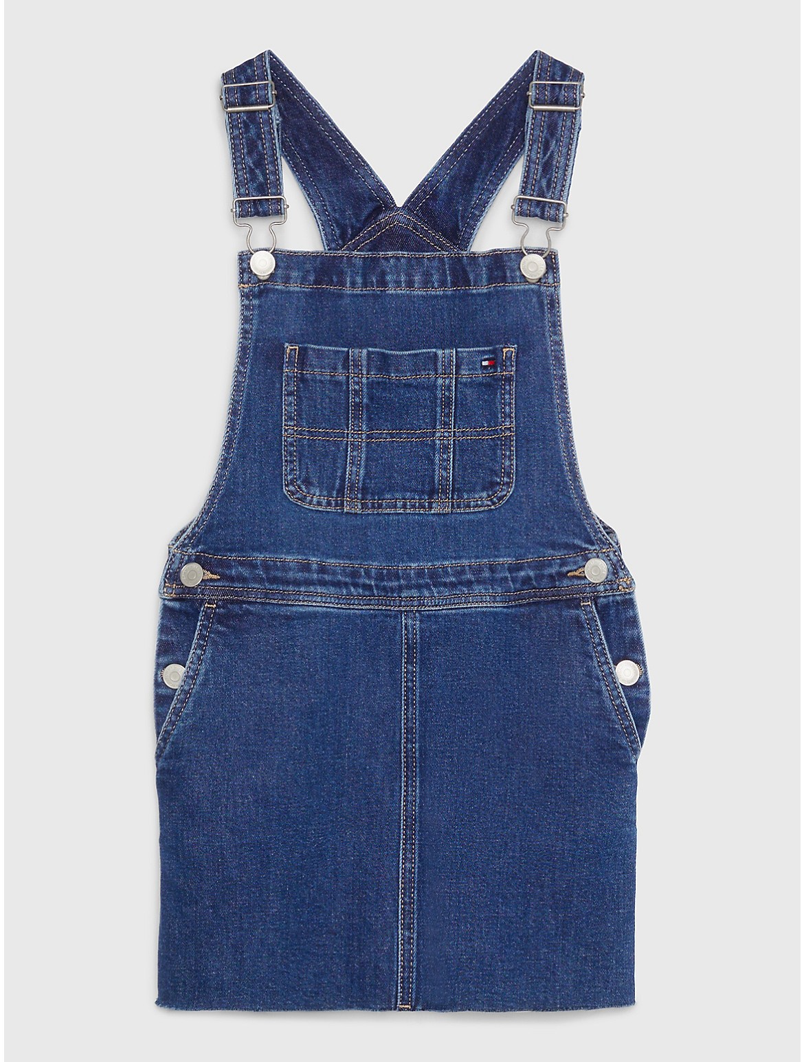 Tommy Hilfiger Girls' Kids' Denim Overall Dress
