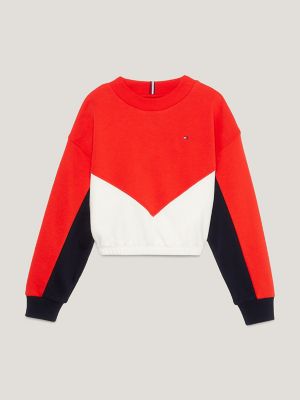 Tommy hilfiger store colorblock sweatshirt