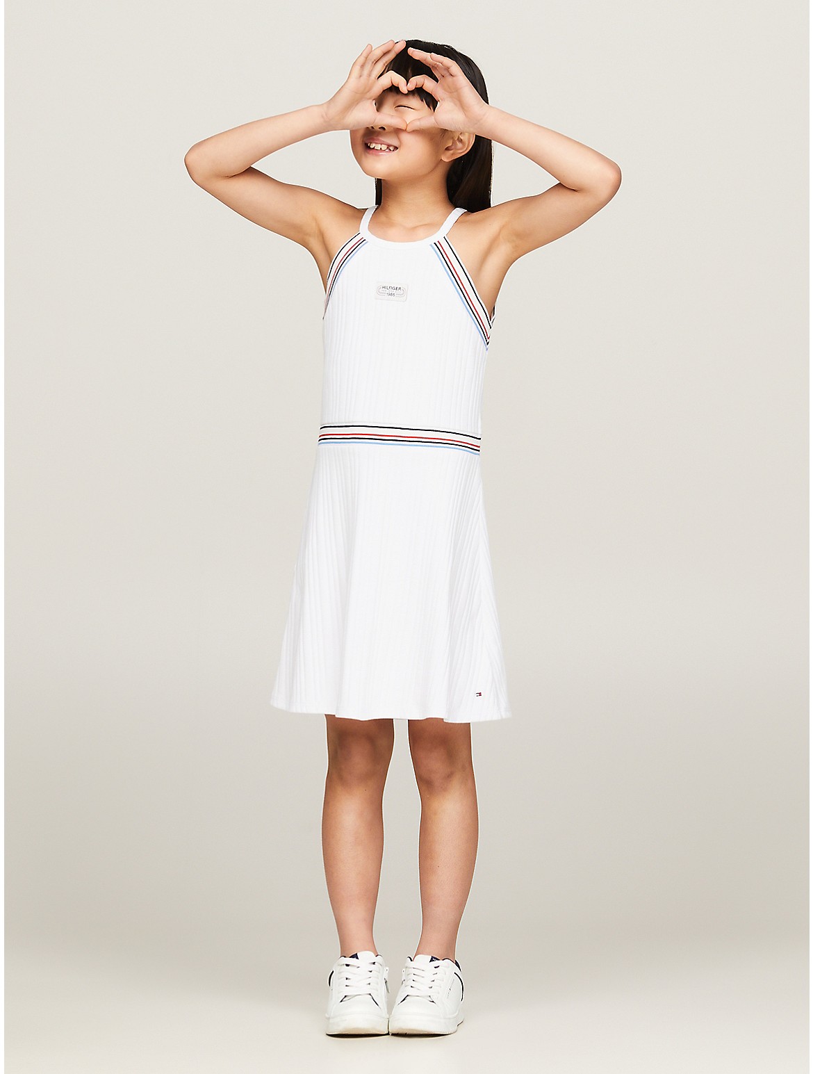 Tommy Hilfiger Girls' Kids' Hilfiger 85 Halter Sport Dress