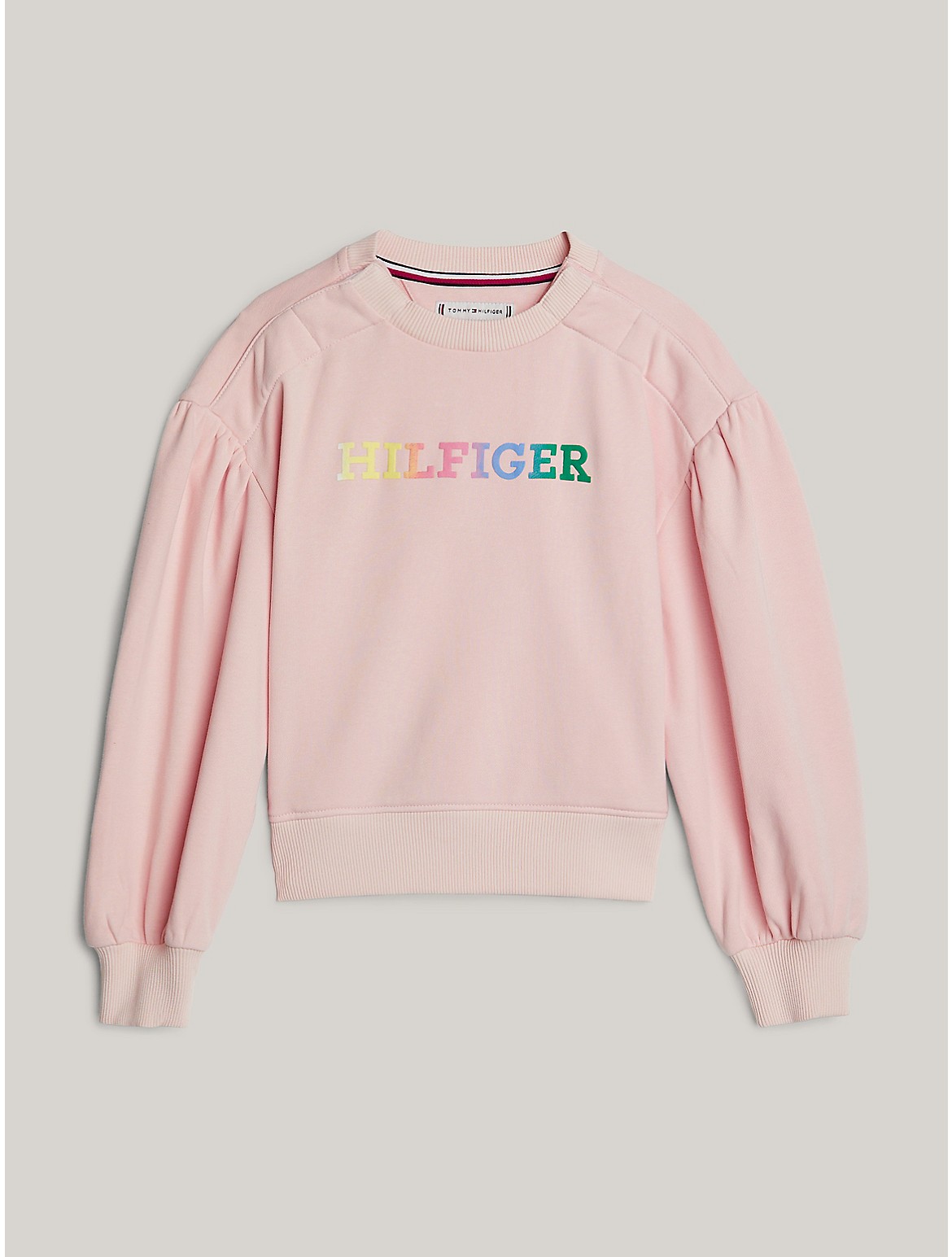 Tommy Hilfiger Girls' Kids' Relaxed Fit Monotype Sweatshirt