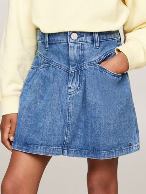 Denim mini skirt canada best sale