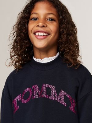 Tommy Hilfiger Girls Foil Dot Sweatshirt