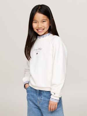 Girls tommy hilfiger sweatshirt store