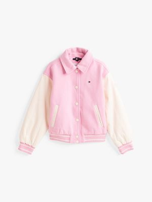Jackets Tommy Jeans Chicago Windbreaker Fresh Pink | Footshop