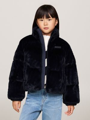 Fluffy coat kids online