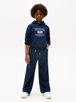 Kids' Wide-Leg Sweatpant, Dark Night Navy