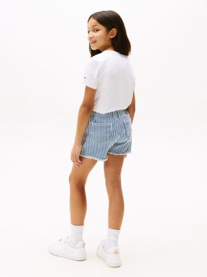 トミーページ Stripe Wide-Leg Paper-Bag Pant | Tommy Hilfiger