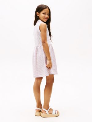 Amazon | [トミーヒルフィガー] 【公式】 IM AOP POLO DRESS
