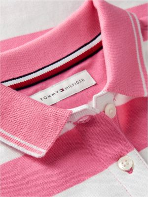 Детское поло Tommy Hilfiger Classic Polo, цвет: Розовый — фото 6