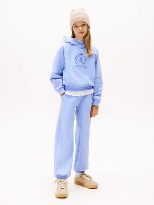 Kids' Crest Logo Sweatpant, Vintage Iris