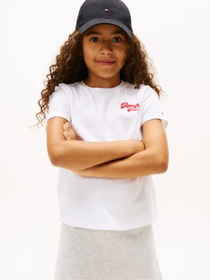 Kids' Logo T-shirt, White