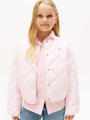 Kids' Quilted Jacket, Light Pink