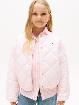 Kids' Quilted Jacket, Light Pink