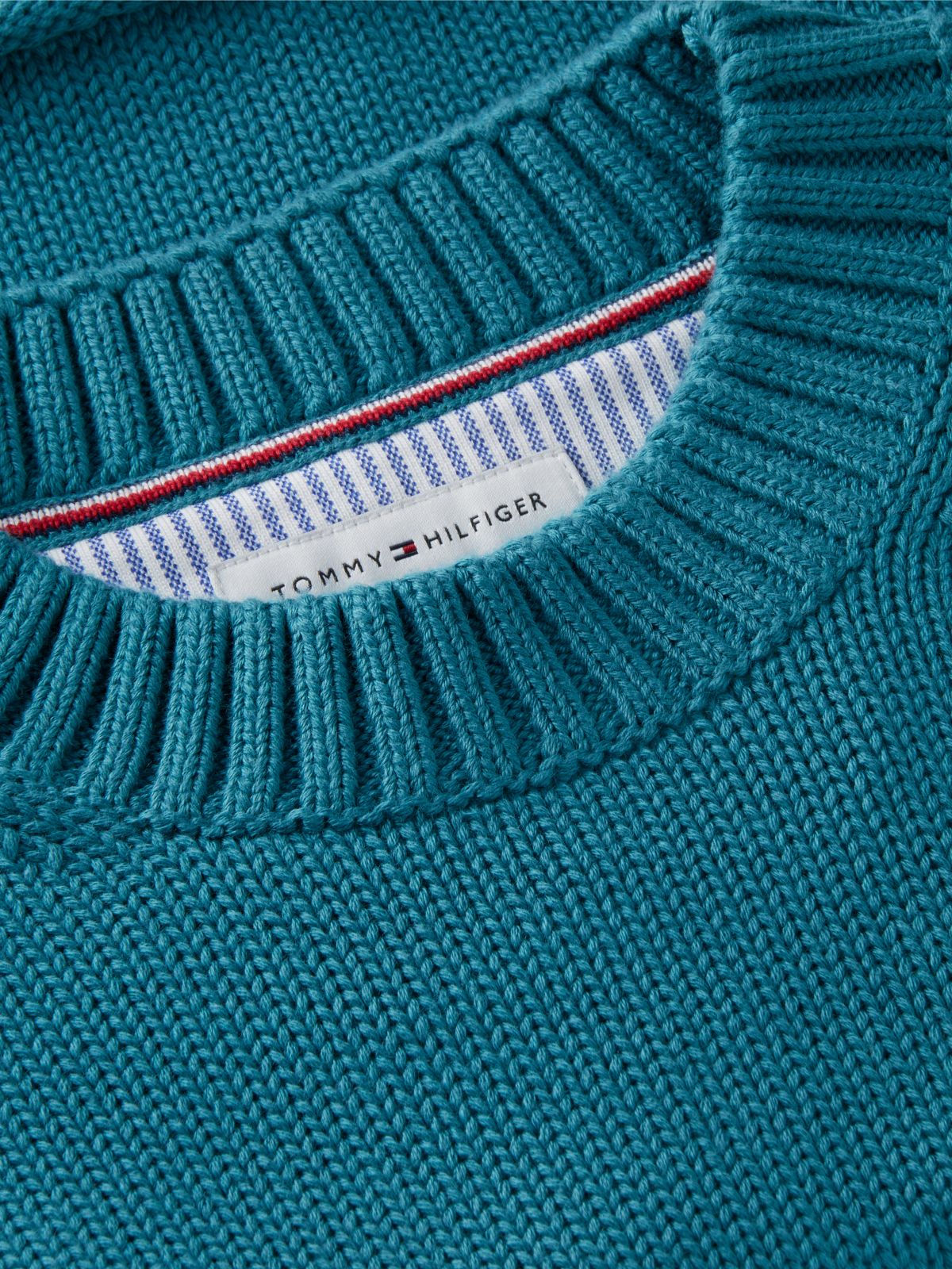 Kids' Flag Logo Sweater — Platinum Teal