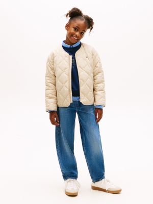 Kids' Faded Stretch Barrel Jean, Soft Medium Denim