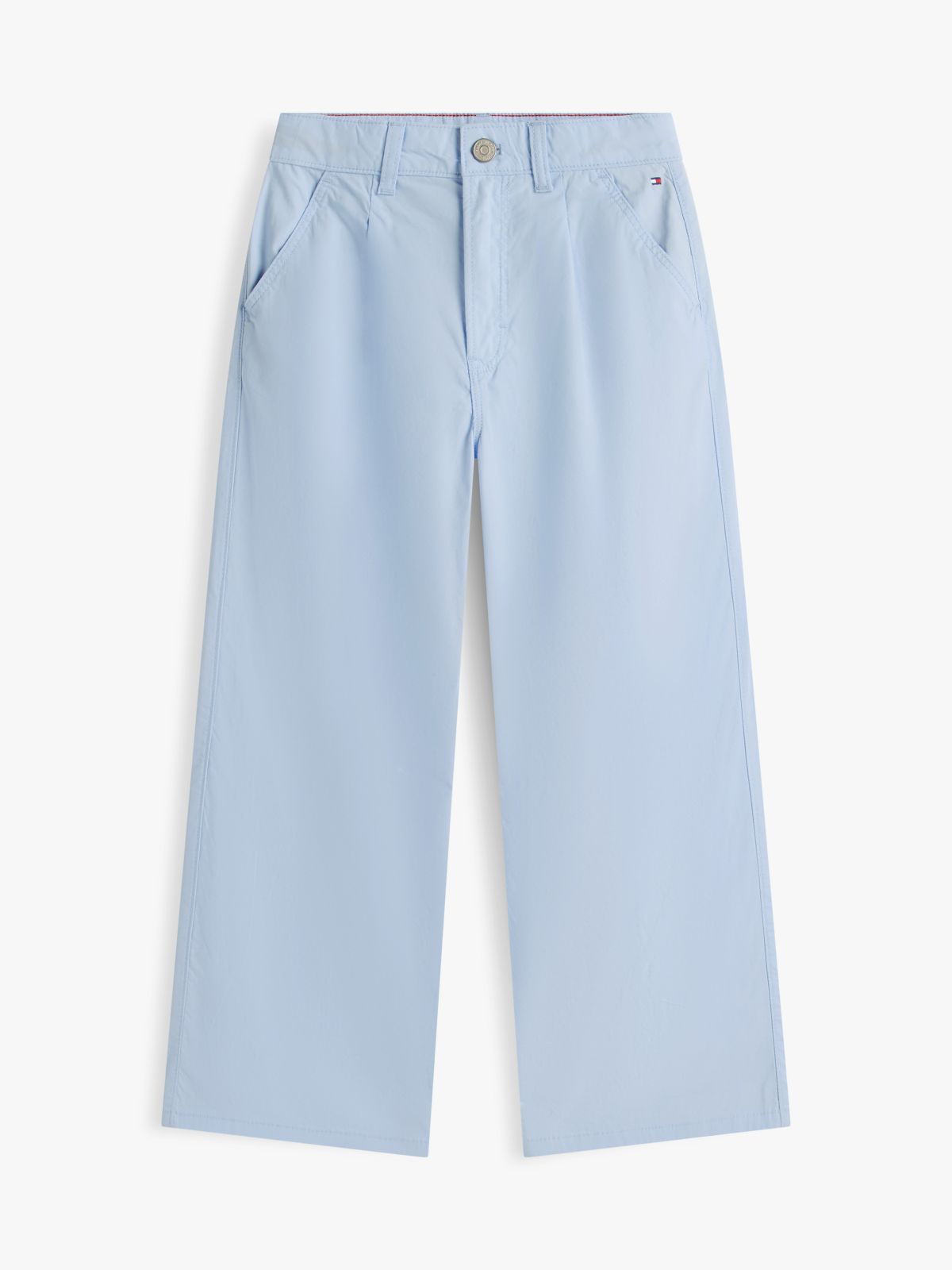 Kids' High-Rise Wide Leg Pant — Sweet Blue